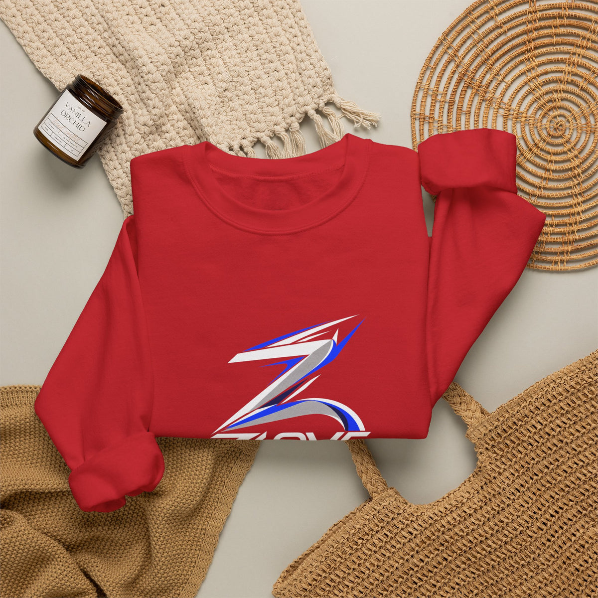 ZAQVE Tideline Monument Crewneck — product view