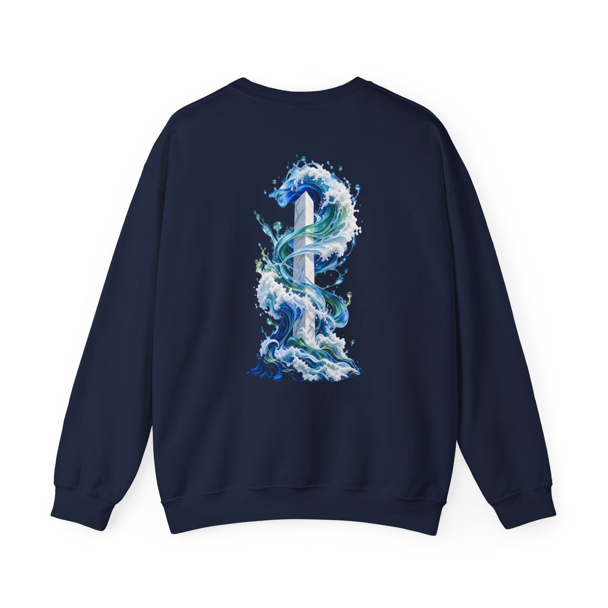 ZAQVE Tideline Monument Crewneck — product view