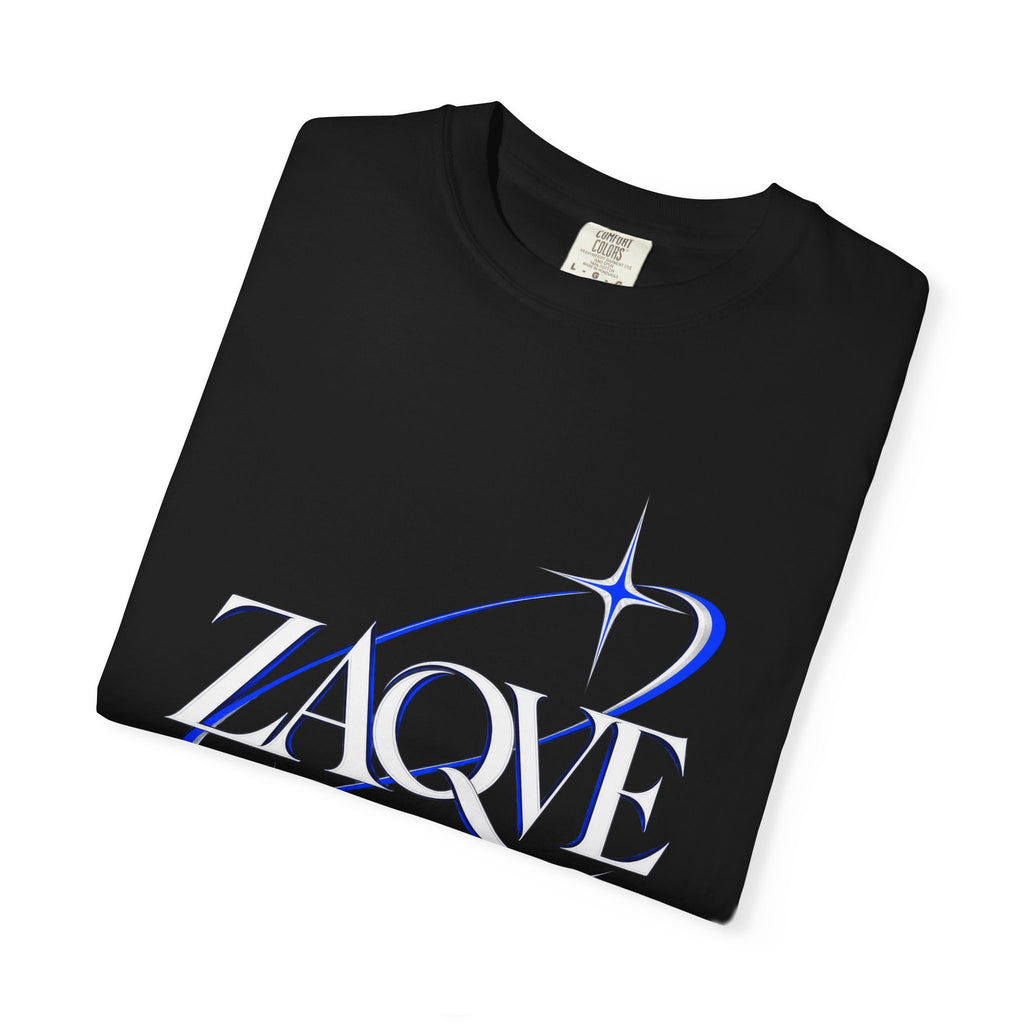 ZAQVE Orbit Signature Garment-Dyed Tee — product view