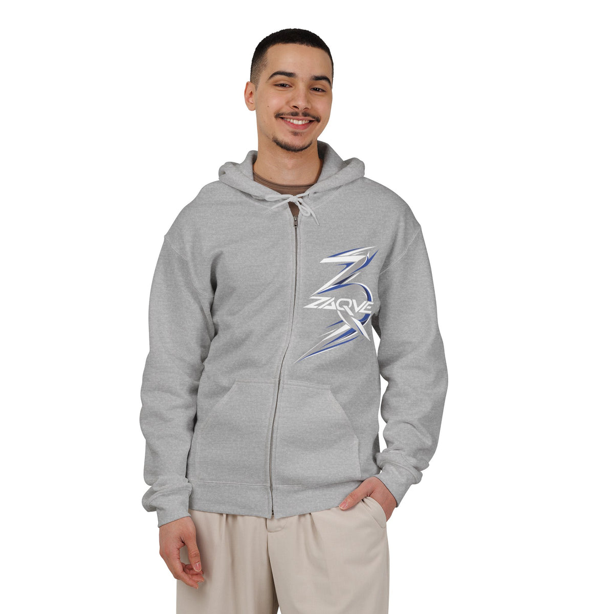 ZAQVE Portal Full-Zip Hoodie — product view