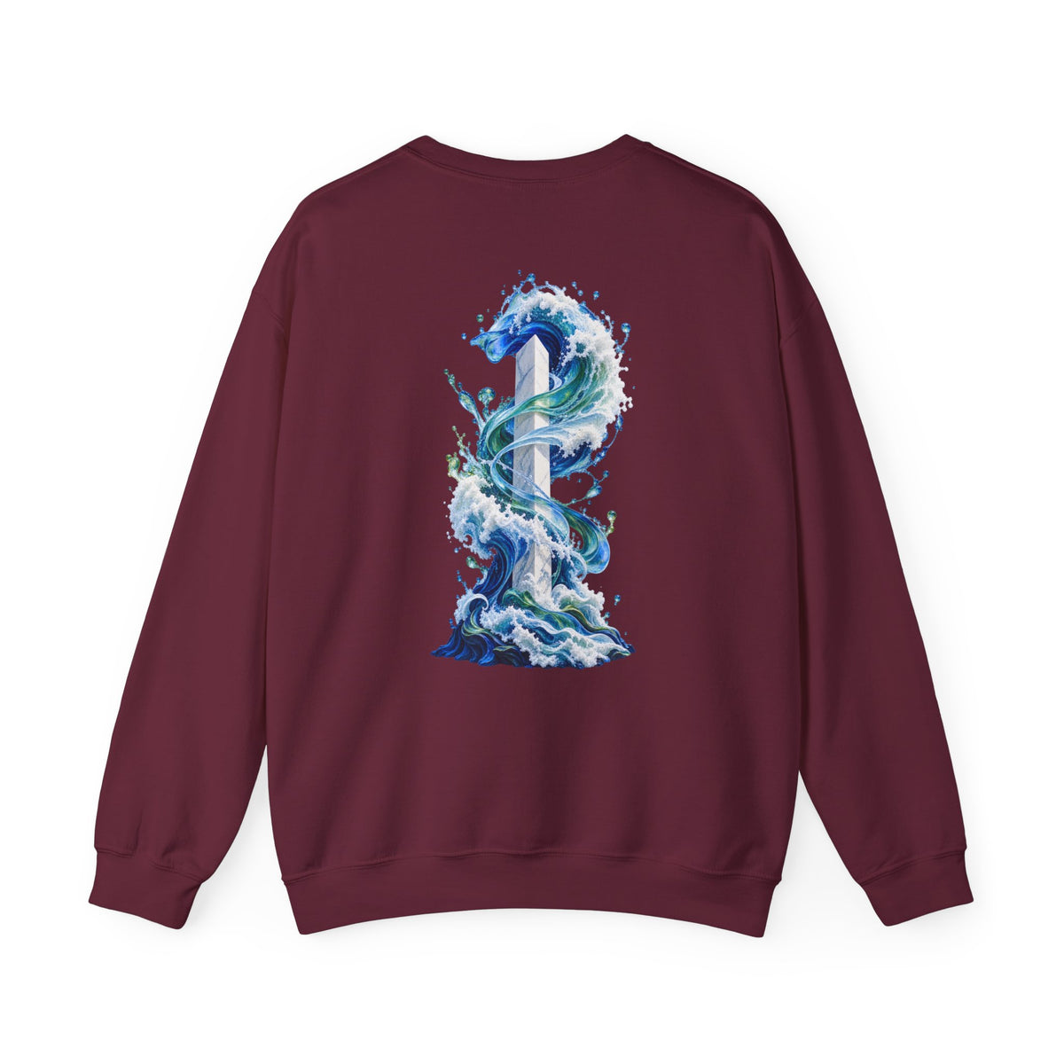 ZAQVE Tideline Monument Crewneck — product view