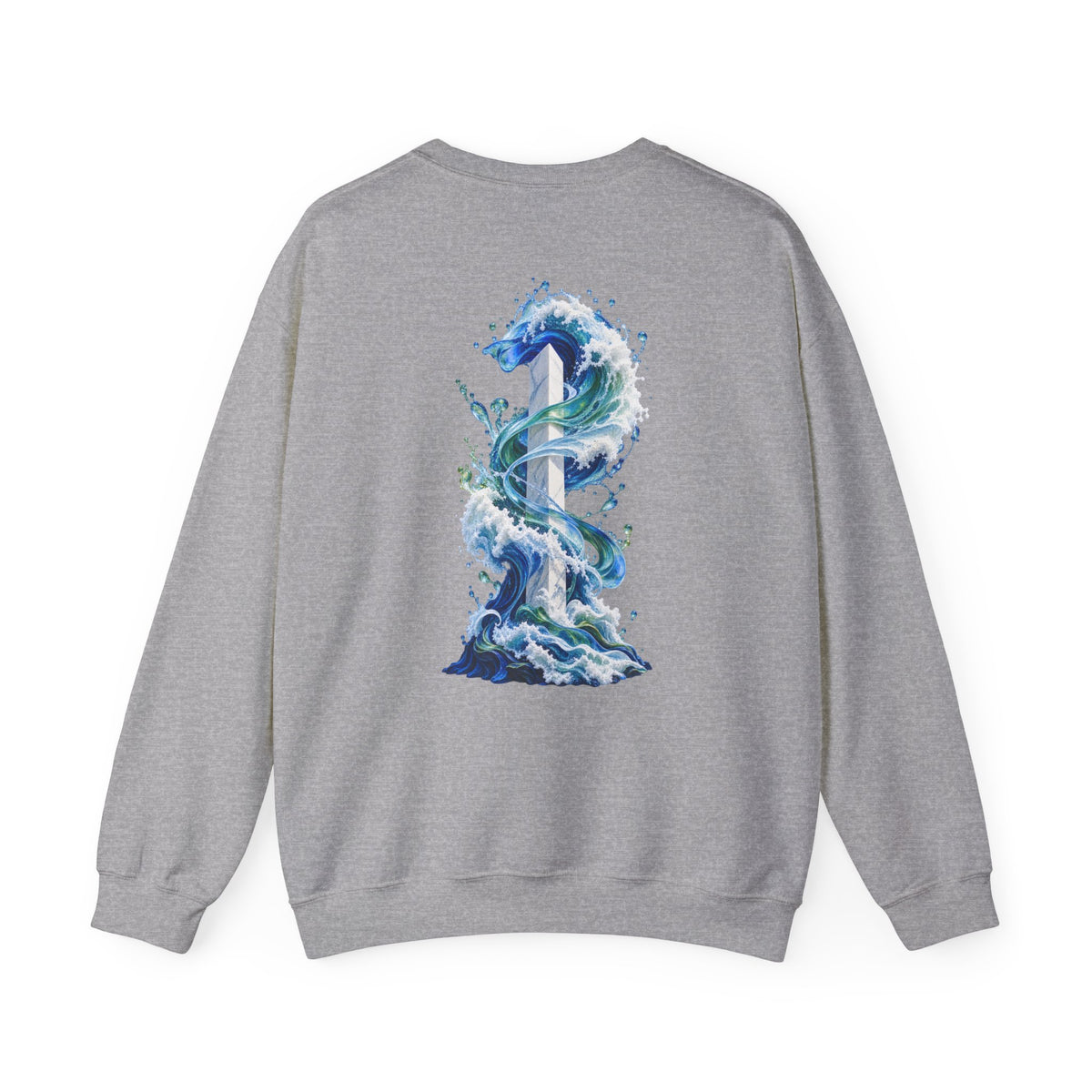 ZAQVE Tideline Monument Crewneck — product view