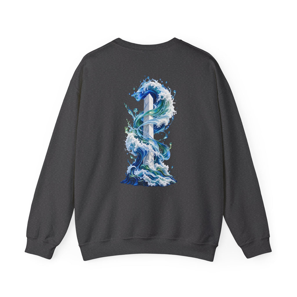 ZAQVE Tideline Monument Crewneck — product view
