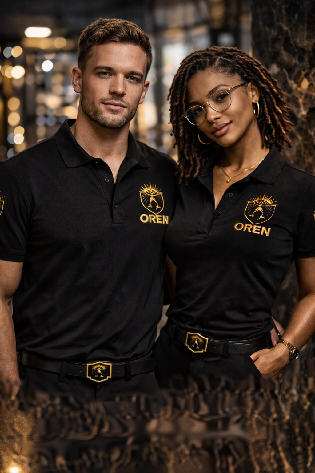 ZAQVE Monogram Performance Polo
