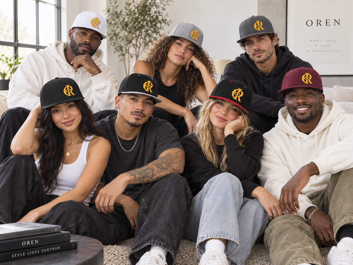 ZAQVE Monogram Structured Snapback