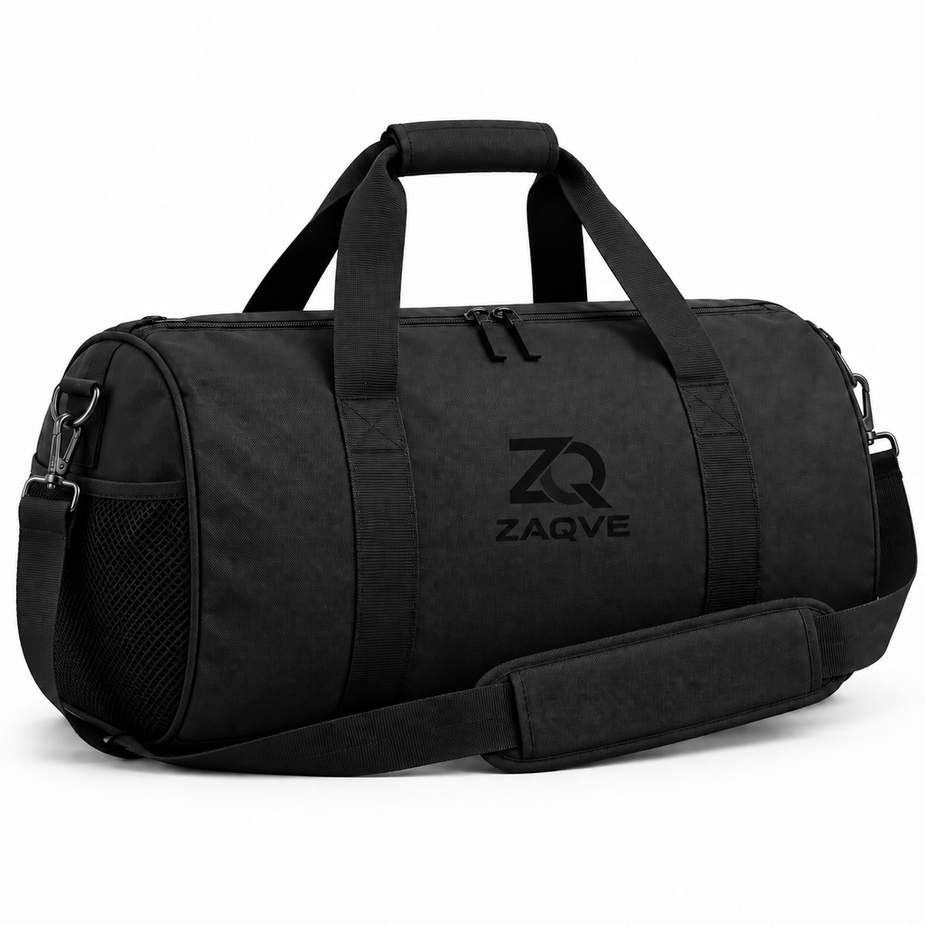 ZAQVE Noir 19-Inch Travel Duffel | Black