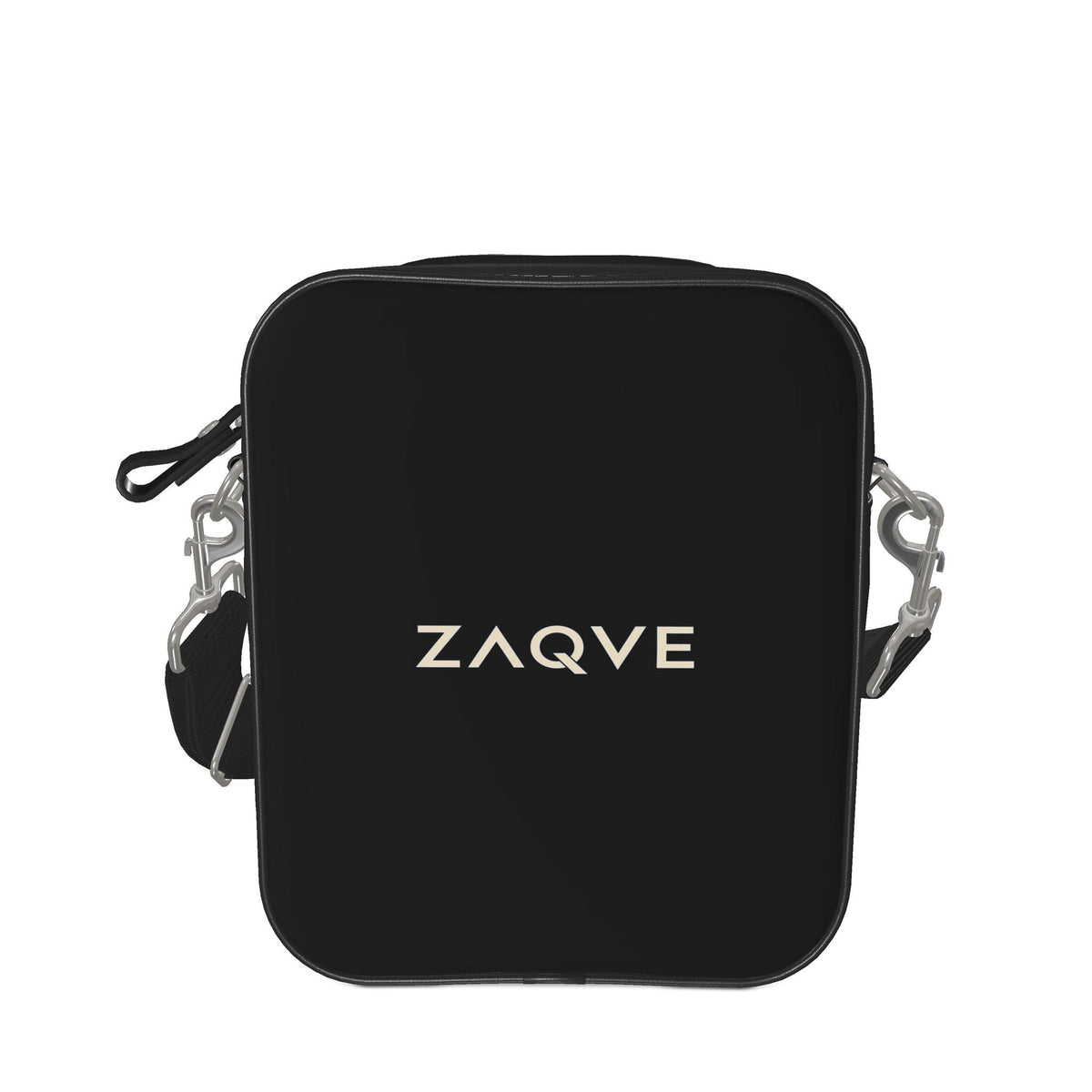 ZAQVE Noir Signature Messenger Bag | Black