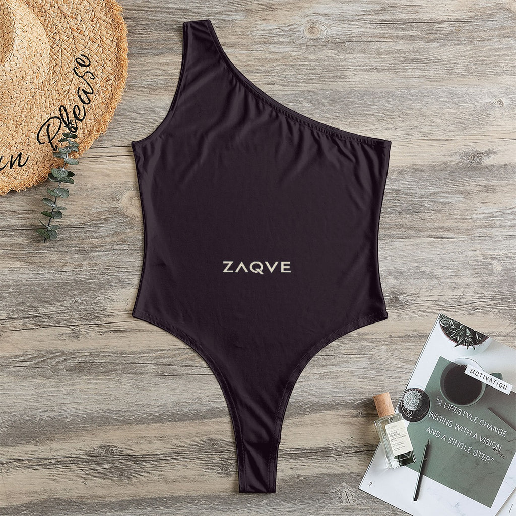 ZAQVE VESPER One-Shoulder Bodysuit — product view
