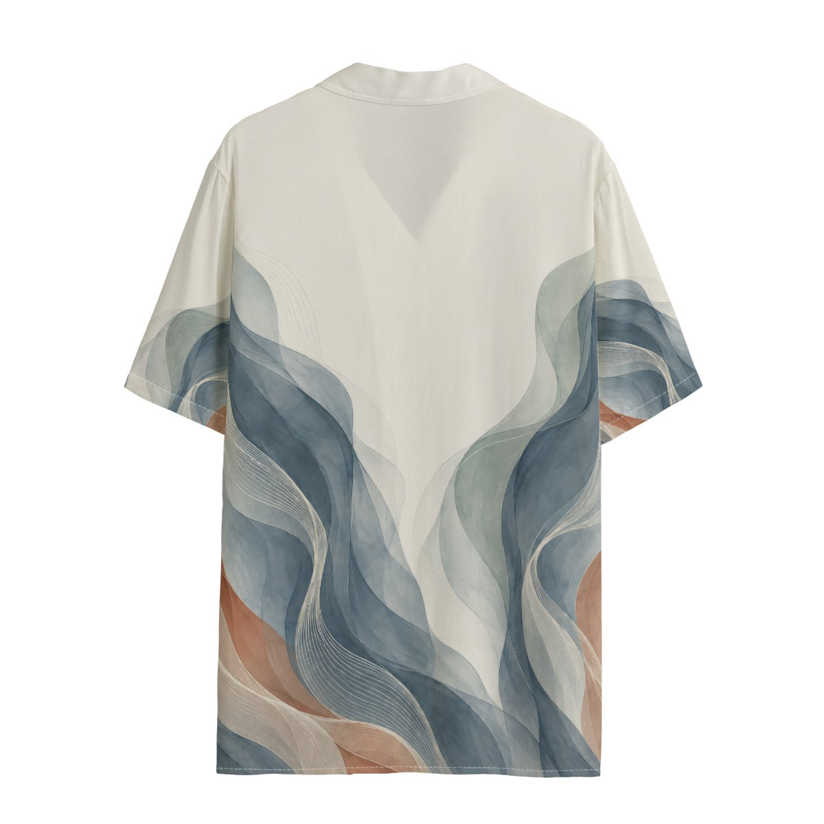 ZAQVE SEREIN Cuban-Collar Lounge Shirt — product view