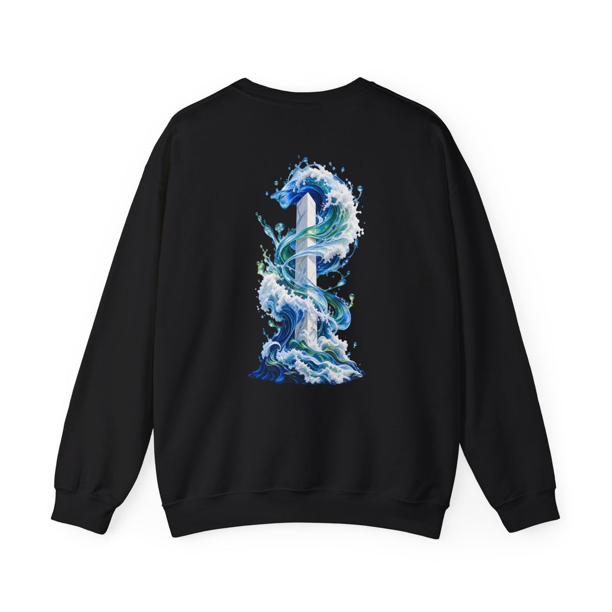 ZAQVE Tideline Monument Crewneck — product view
