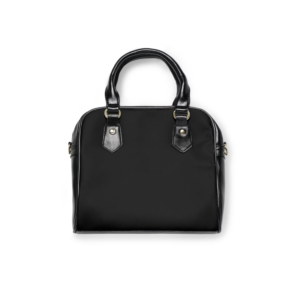 ZAQVE Noir Signature Shoulder Bag — Vegan Leather — product view