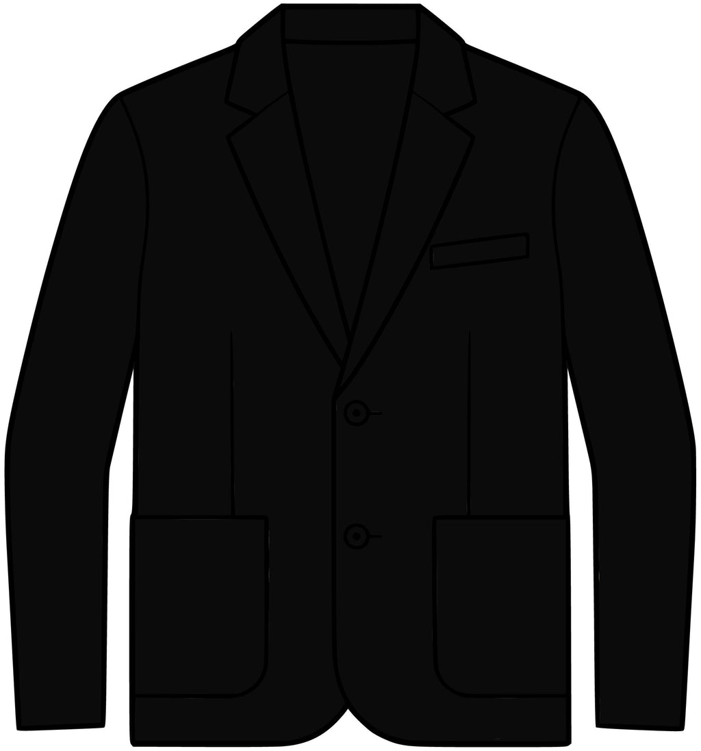 ZAQVE Noir Modern Knit Blazer | Black