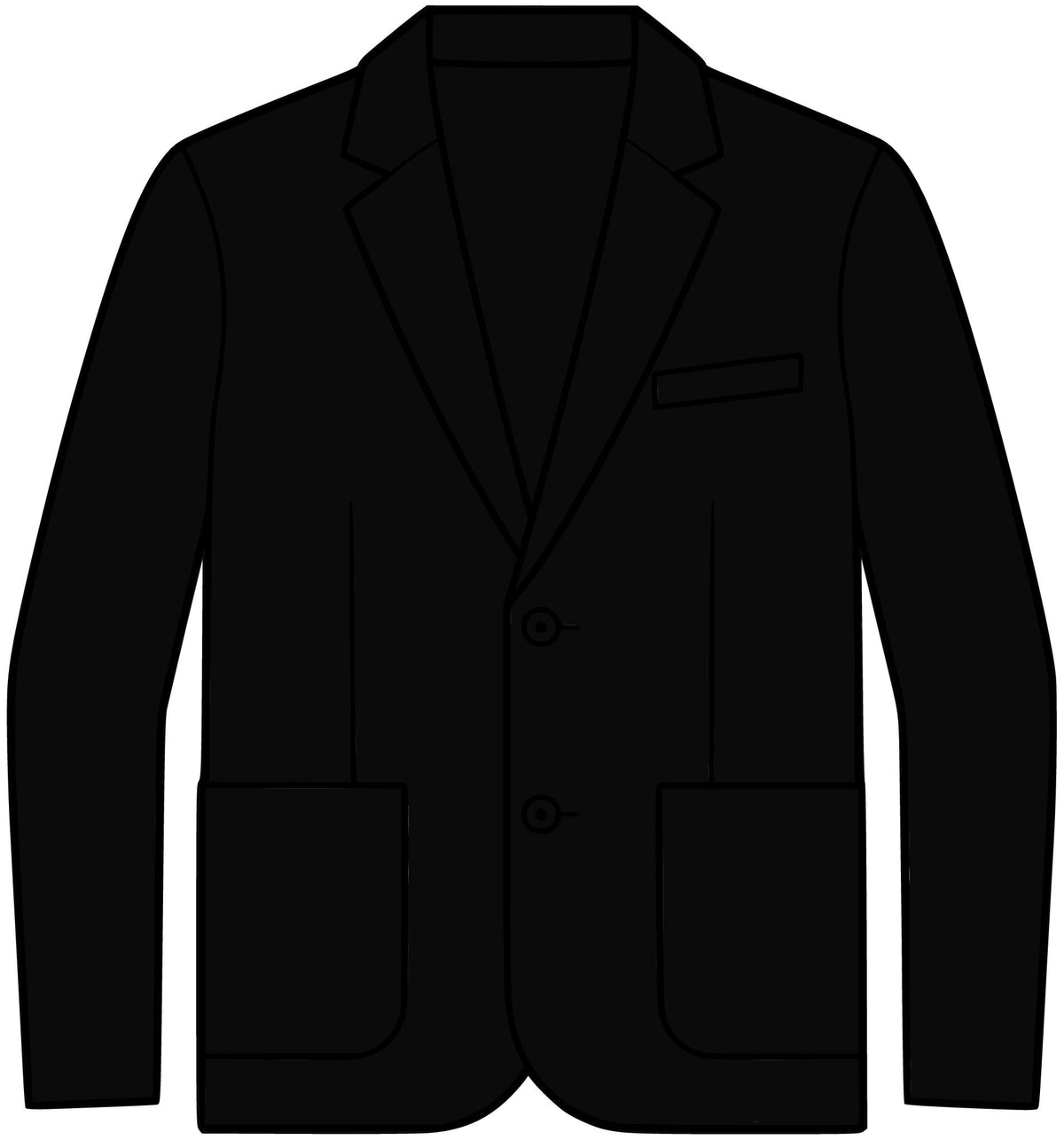 ZAQVE Noir Modern Knit Blazer | Black