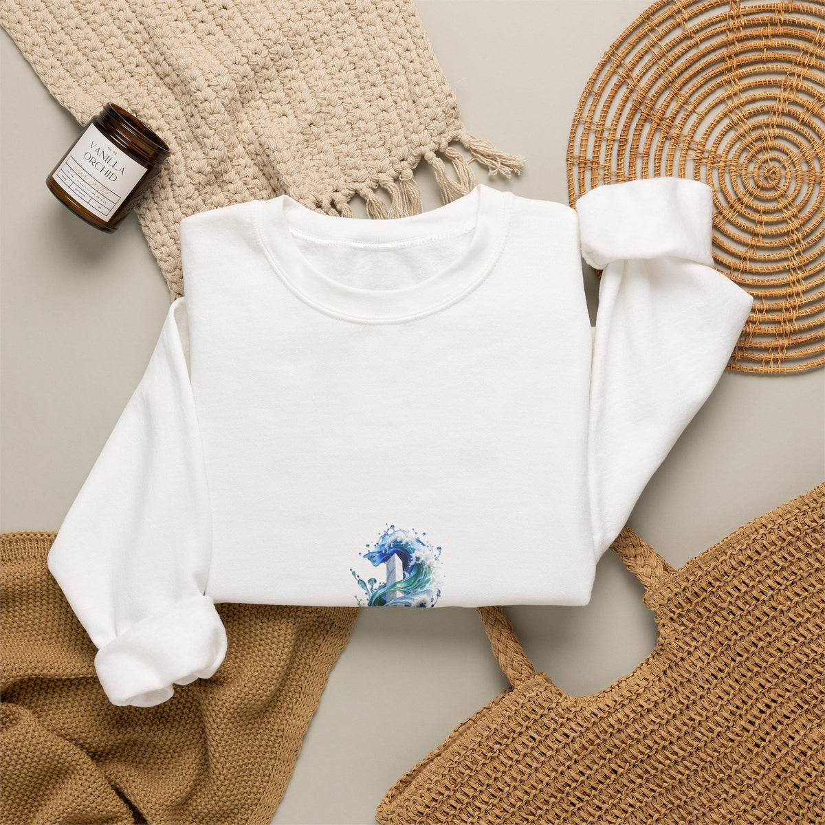 ZAQVE | Tideline Monument Crewneck