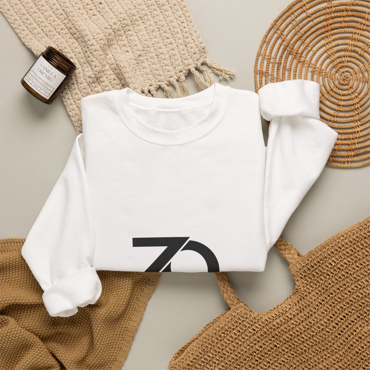 ZAQVE Tideline Monument Crewneck — product view