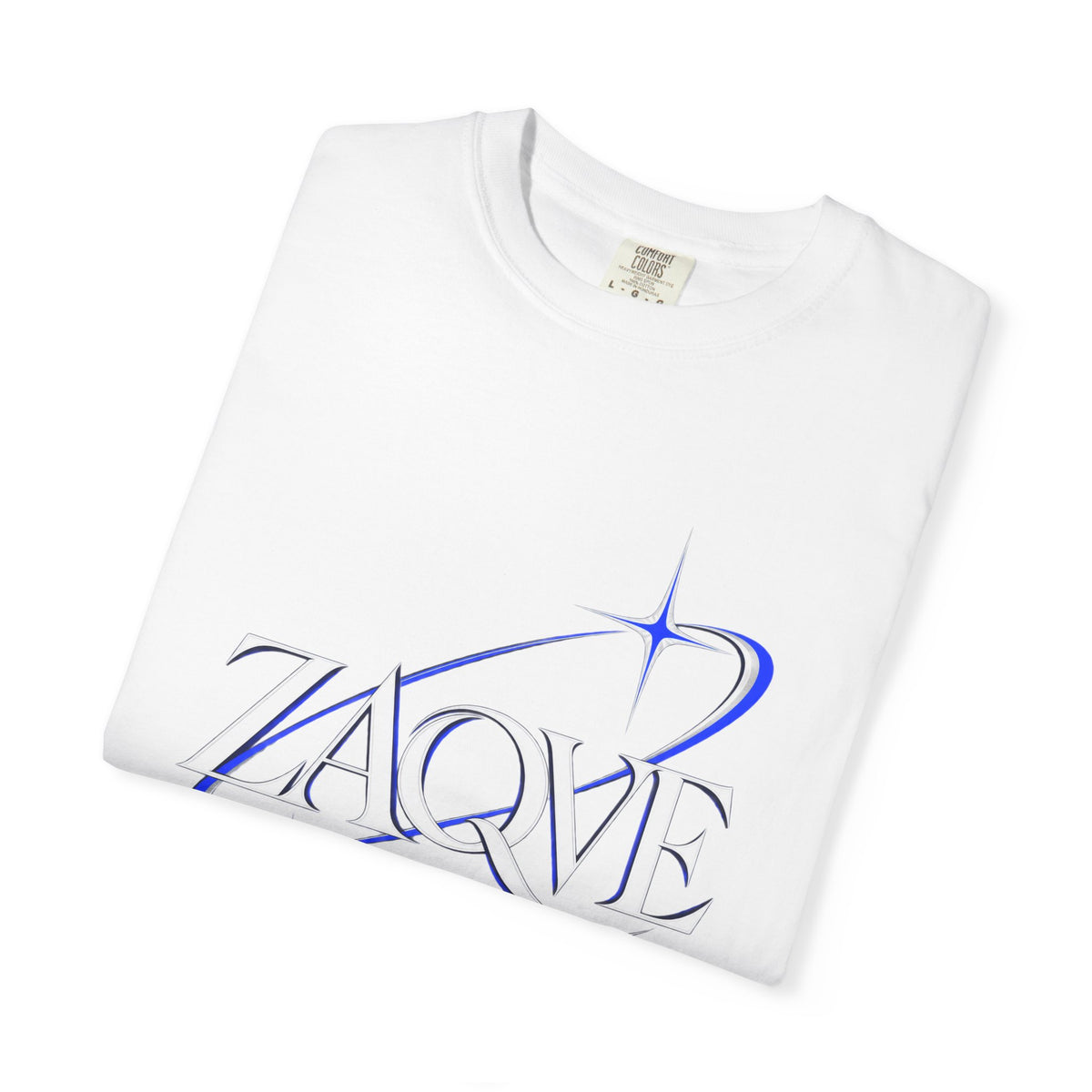 ZAQVE Orbit Signature Garment-Dyed Tee — product view