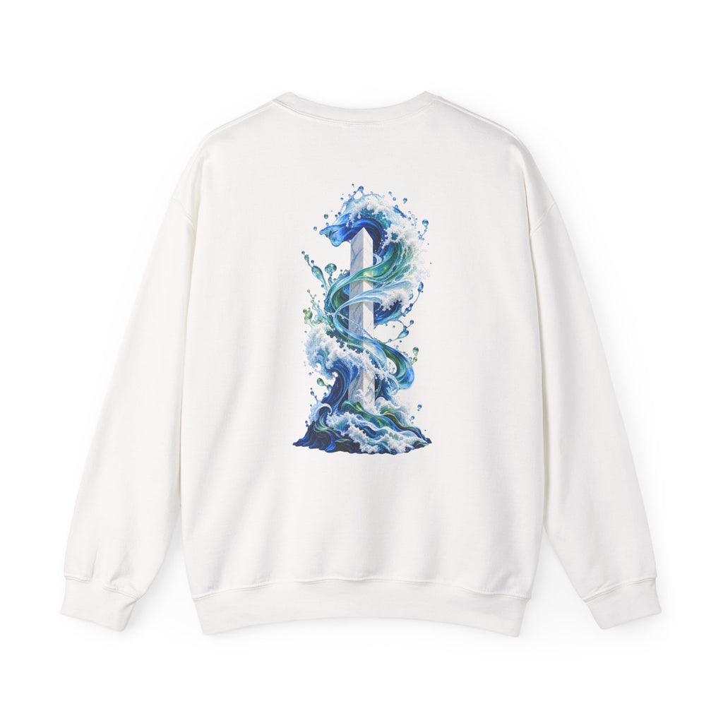 ZAQVE Tideline Monument Crewneck — product view
