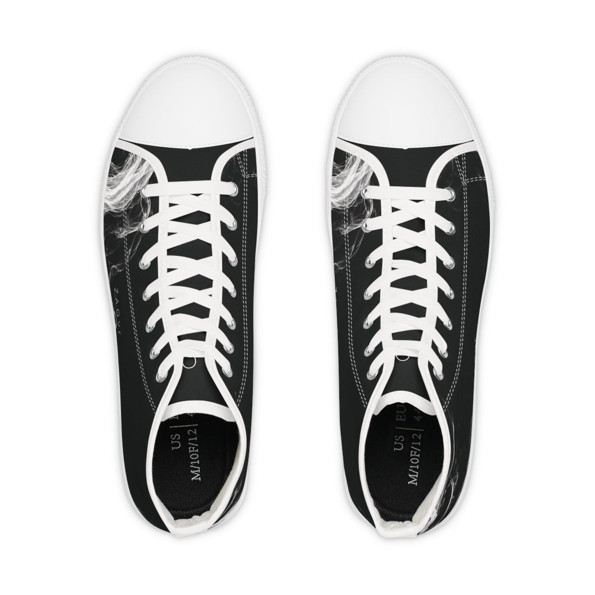 ZAQVE PHANTOM RISE — Canvas High-Top Sneakers — product view