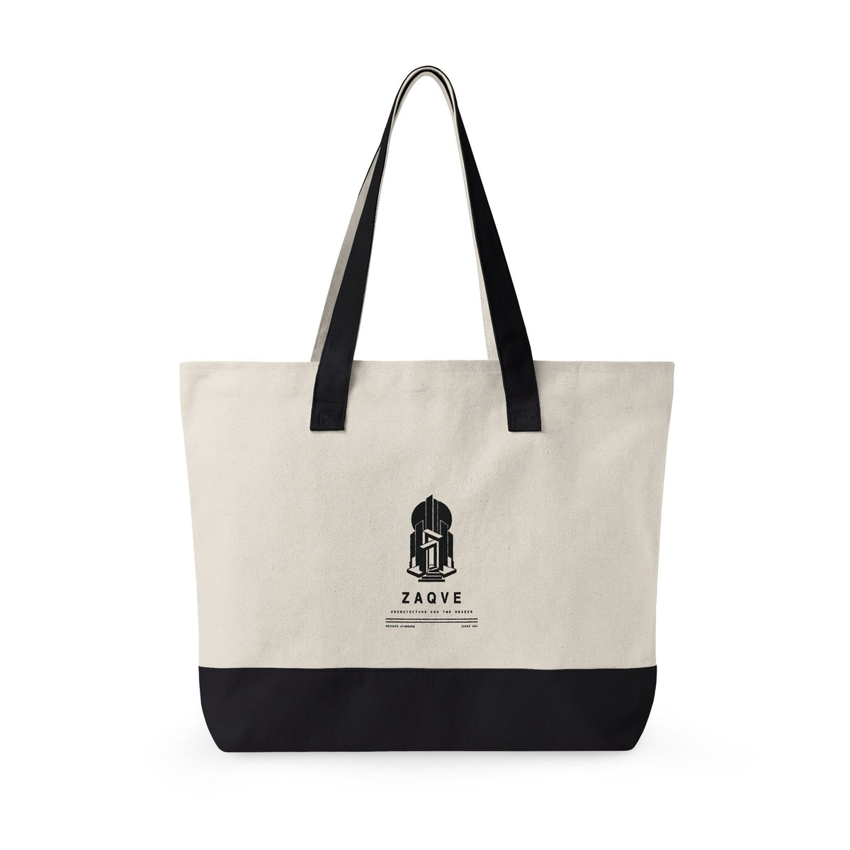 ZAQVE Private Standard Canvas Tote