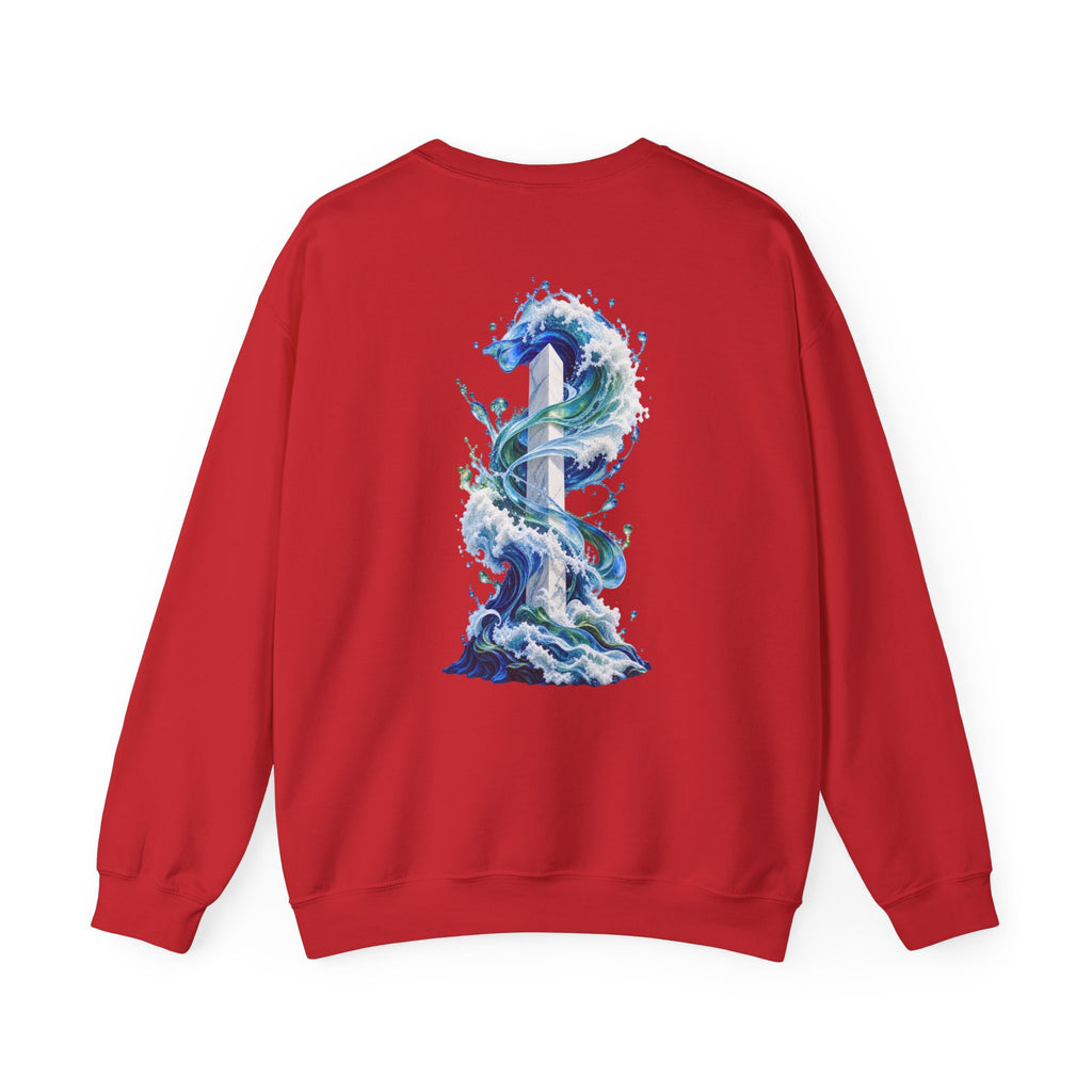 ZAQVE Tideline Monument Crewneck — product view
