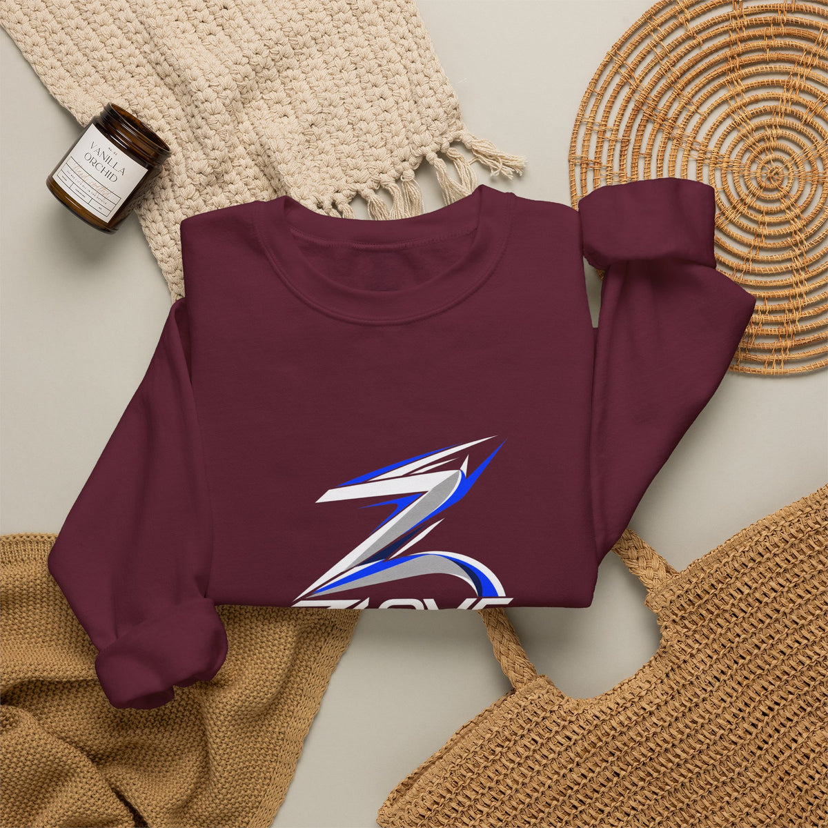 ZAQVE Tideline Monument Crewneck — product view