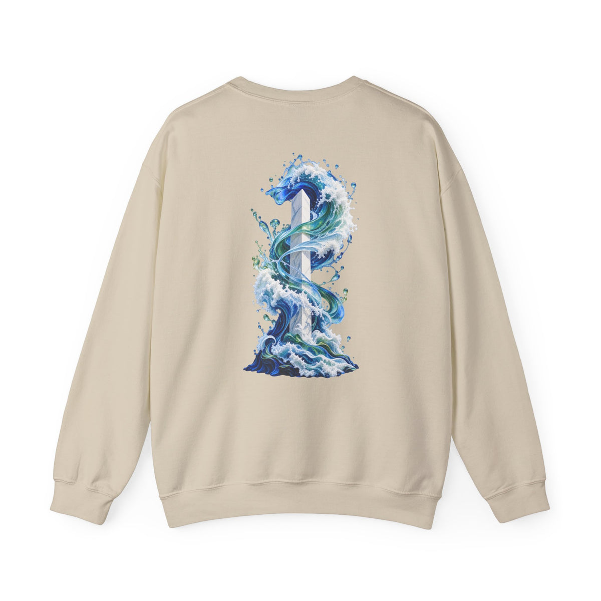 ZAQVE Tideline Monument Crewneck — product view