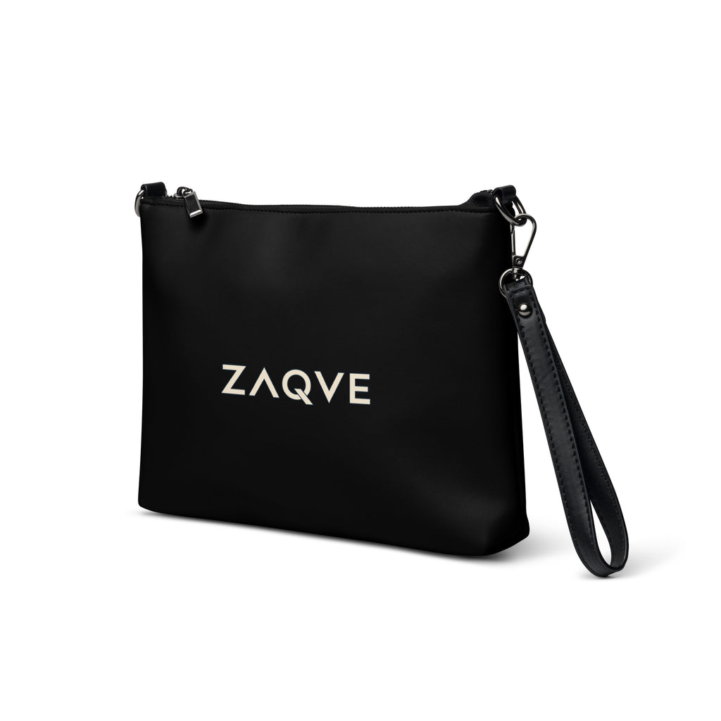 ZAQVE Noir Signature Crossbody Bag — Faux Leather — product view