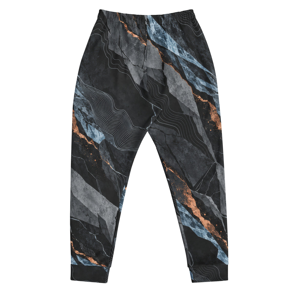 ZAQVE RIFT — Winter Signal All-Over Print Joggers — product view