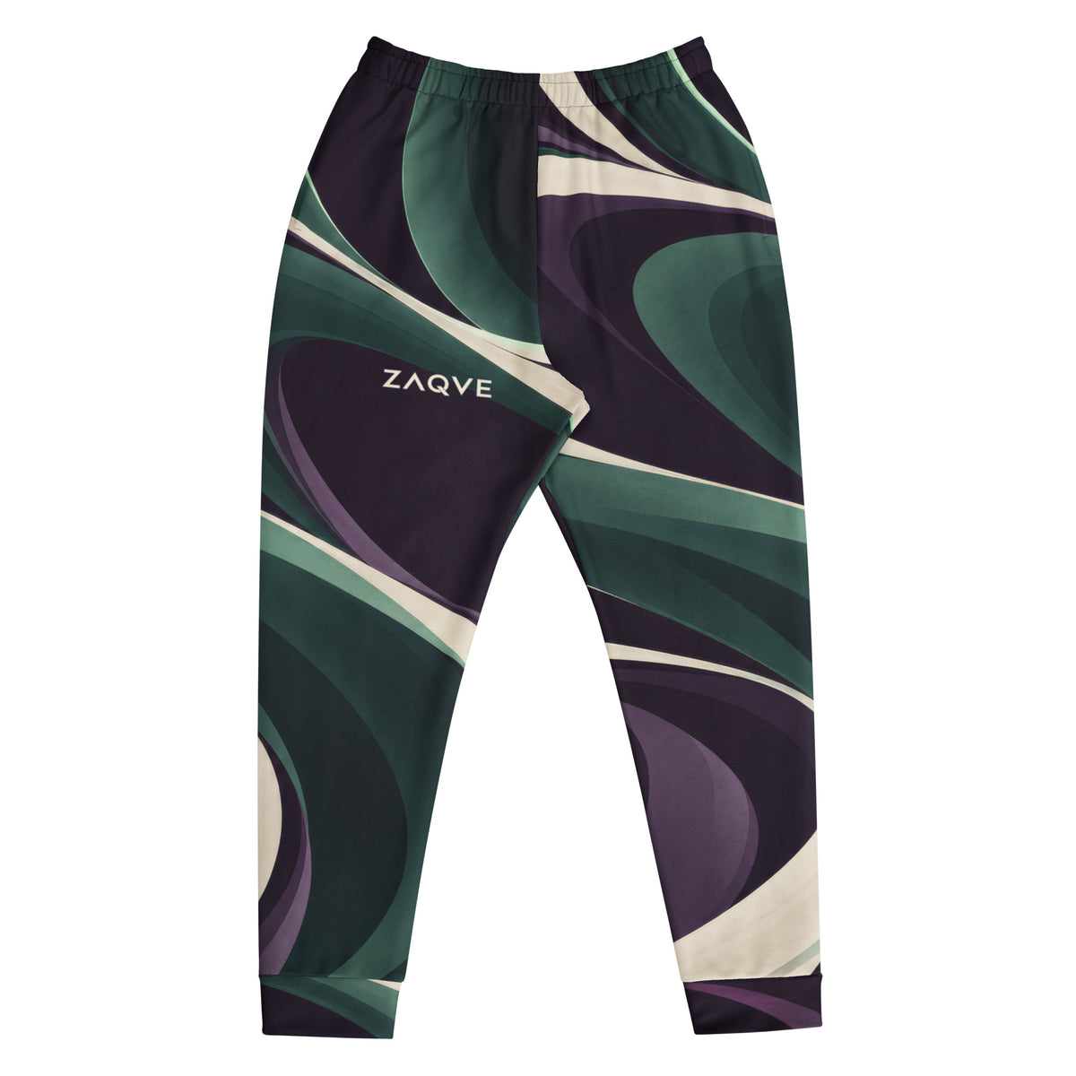 ZAQVE ORBIT — Night Current All-Over Print Joggers — product view