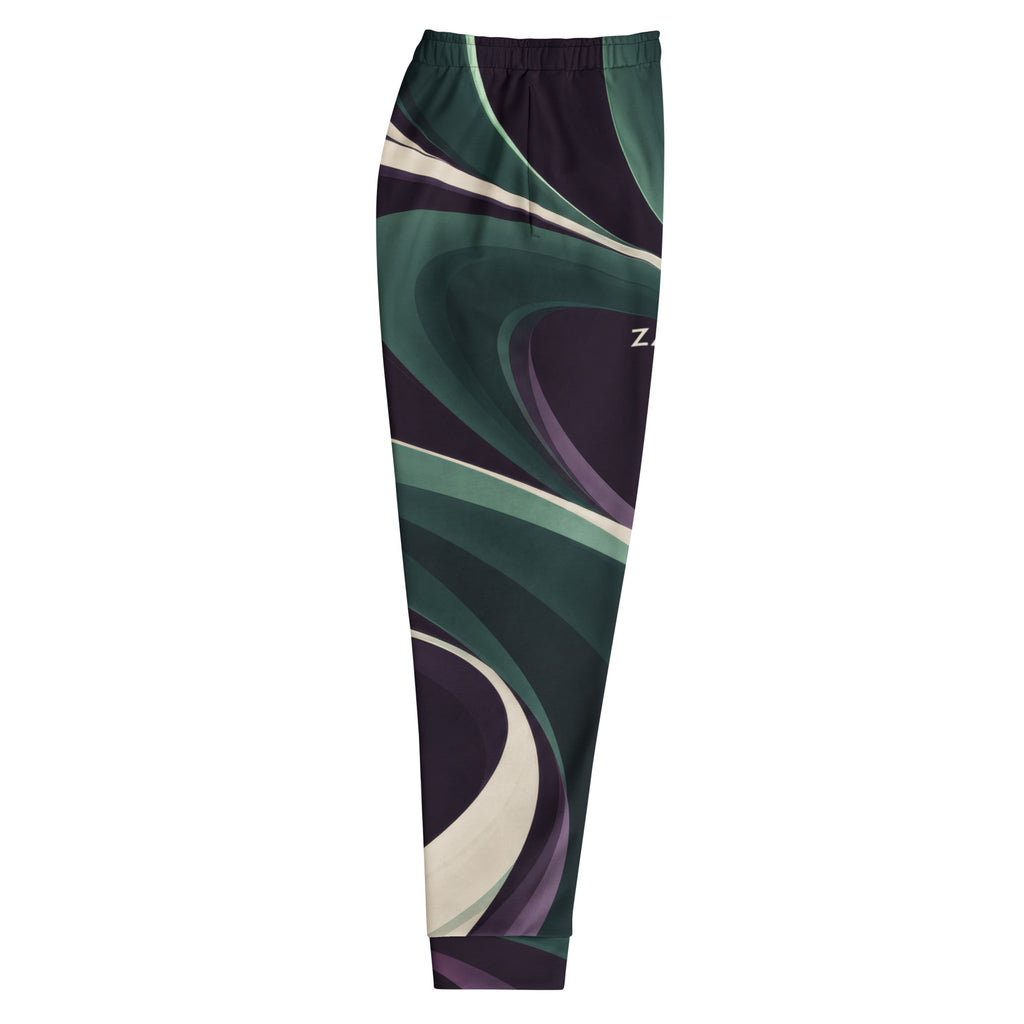 ZAQVE ORBIT — Night Current All-Over Print Joggers — product view