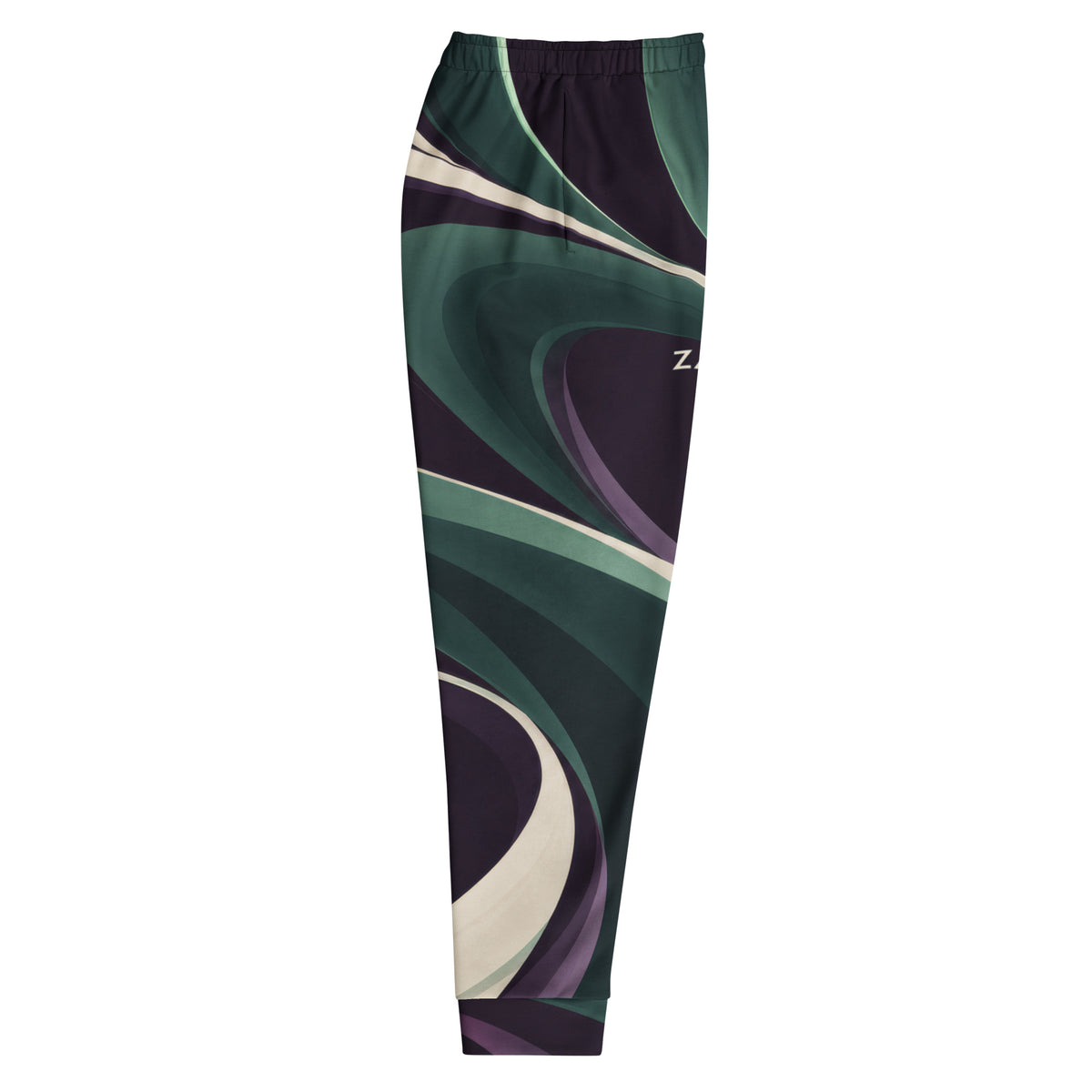 ZAQVE ORBIT — Night Current All-Over Print Joggers — product view