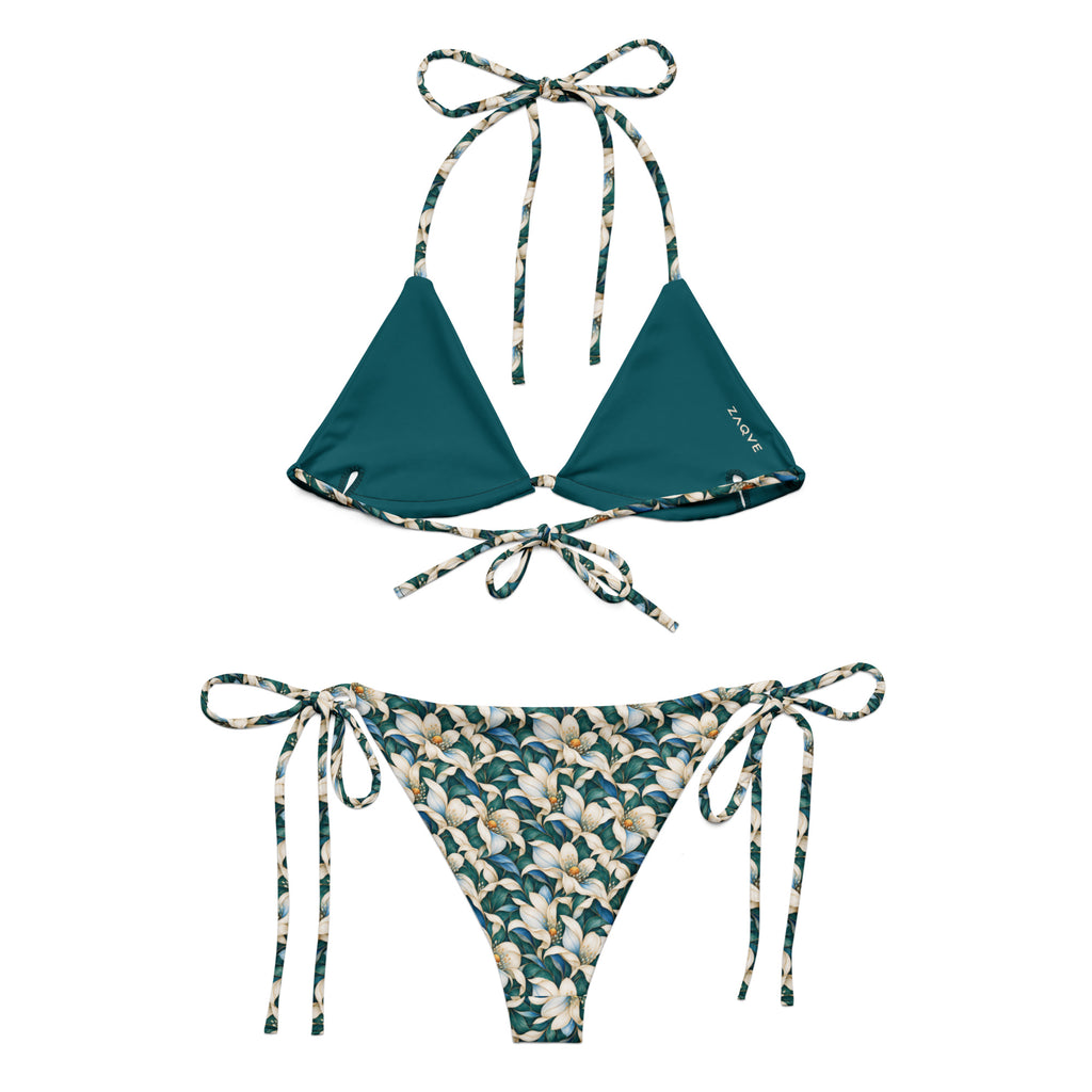 ZAQVE Botanical Bloom String Bikini — product view