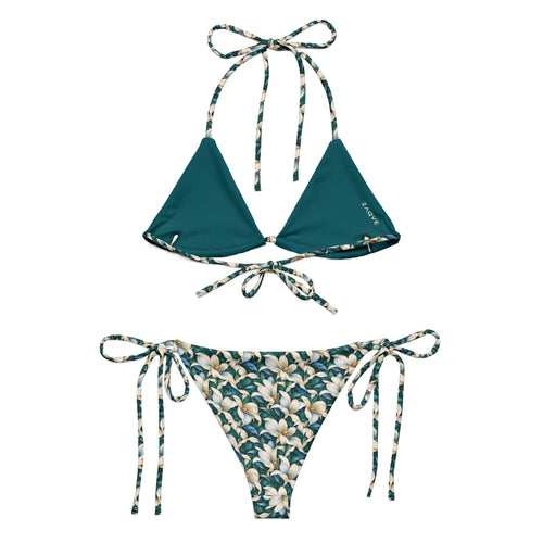 ZAQVE Botanical Bloom String Bikini — product view