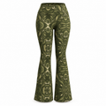 ZAQVE OLIVE MUSE — Botanical Flare Leggings