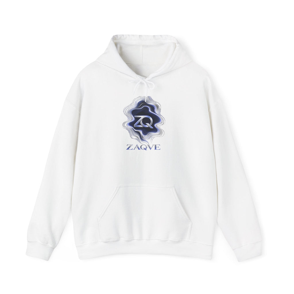 ZAQVE Snowglass Lightning hoodie actual color and print view
